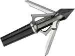 Muzzy Trocar 4-Blade HB-Hybrid Crossbow Broadhead 1 X 1 5/8 Cut 100 gr 3/pk | 050301297005