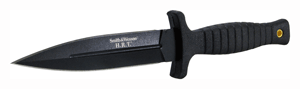 Smith  Wesson H.R.T. Full Tang Spear Point Fixed Blade 4 3/4 Blade Black | 028634939206