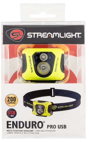 Streamlight Enduro Pro USB Headlamp - Yellow | 080926614352