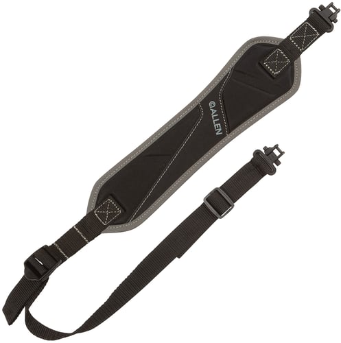 Allen Company Glenwood Lightweight Long Gun Sling with Swivels Black 8284 | 026509008354