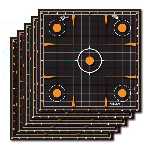 ALLEN EZ AIM 12 InchX12 Inch SIGHT-IN 5PK | 026509048046