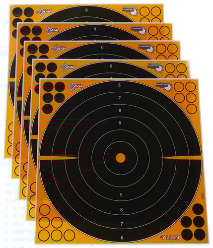 ALLEN EZ AIM 16 InchX16 Inch BULLSEYE 5PK | 026509046455