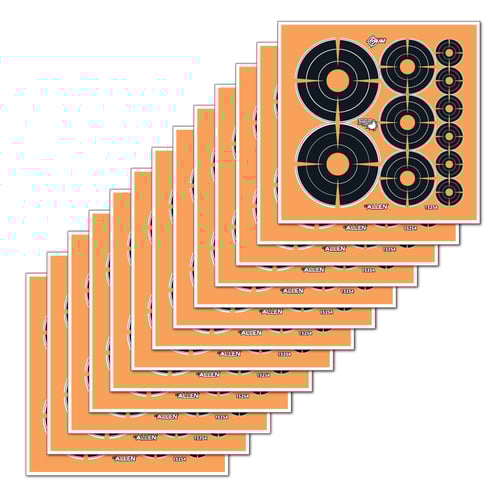 ALLEN EZ AIM 6 Inch BULLSEYE 12PK | 026509046486