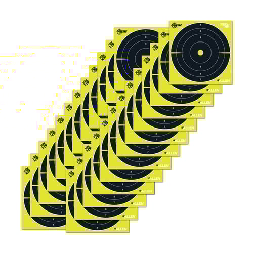 Allen EZ AIM Non-Adhesive Splash Bullseye 8x8- 25/ct | 026509046509