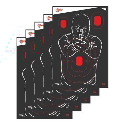Allen EZ Aim Splash Non-Adhesive Bad Guy Target 12x18 - 5/ct | 026509046721