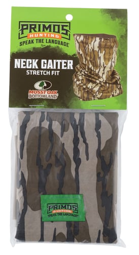 Primos Stretch Fit Neck Gaiter - Mossy Oak Bottomland OSFM | 010135006808