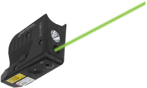 Nightstick Rechargeable Sub-Com Weapon Light with Green Laser for GLOCK G42 43 43x 48 150 Lumens | 017398807654