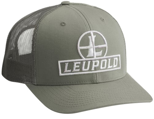 Leupold Reticle Trucker Hat Loden Green | 030317023850