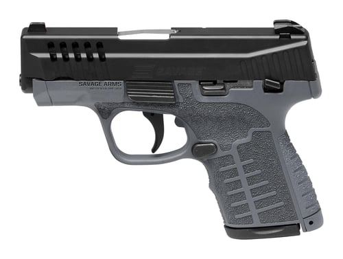 SAVAGE SEMI AUTO STANCE MC9MS GRY 9MM 3.2 in Barrel 10 twist rate 71 / 81 rd capcity STANDARD - 3 DOT Manual Safety  | 9x19mm NATO | 011356670083