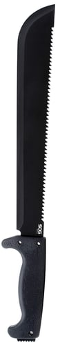 SOG SOGFARI MACHETE BLACK 13 Inch W/STH | 729857992589