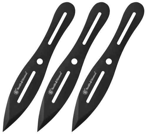 Smith  Wesson 3 8 Throwing Knives 4 1/4 Blade Black | 028634708963