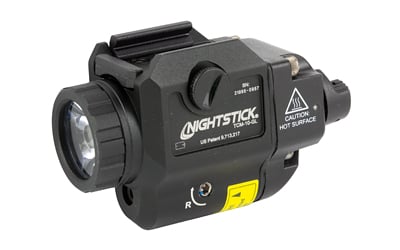 Nightstick TCM-10-GL Compact Weapon Light with Green Laser 650 Lumens Black | 017398808187