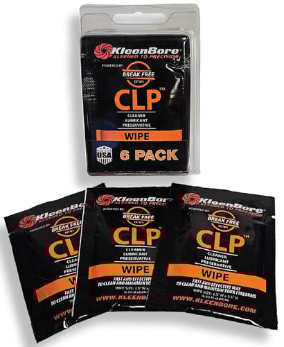 KLEEN BR CLP BREAK FREE WIPE 6PK  | NA | 026249005750