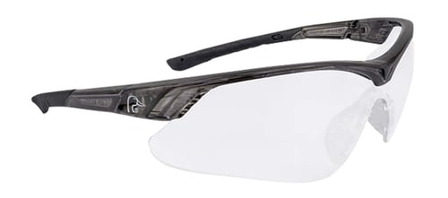 Ducks Unlimited Half Frame Shooting Glasses Black with Clear Lens | 674326396194