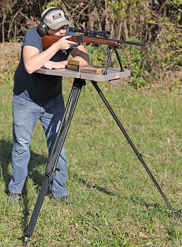 MTM High-Low Shooting Table Dark Earth | 026057361352