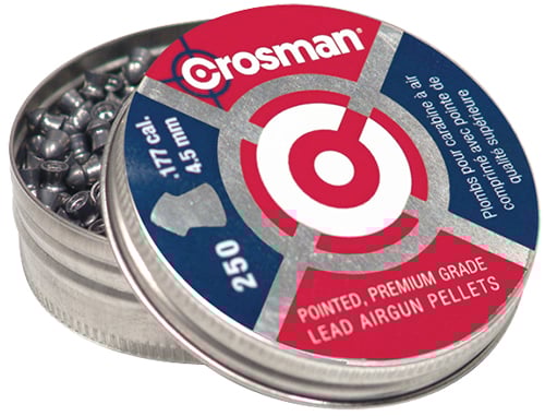 CROSMAN .177 POINTED PELLETS 250/CD  | .177 PEL | 028478017719