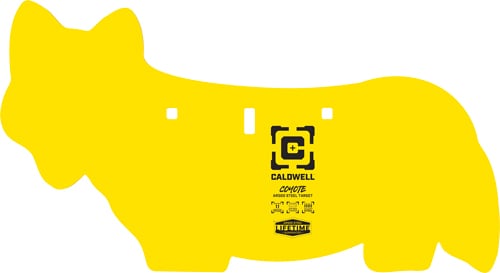 Caldwell AR500 Coyote Steel Hanging Target Yellow | 661120747437