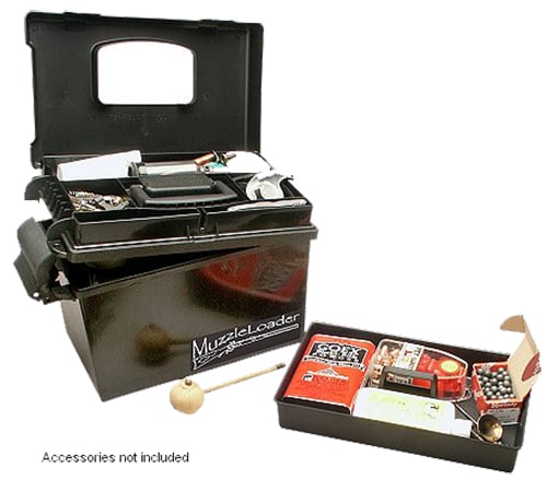 MTM Muzzle Loader Dry Box  Black | 026057360355
