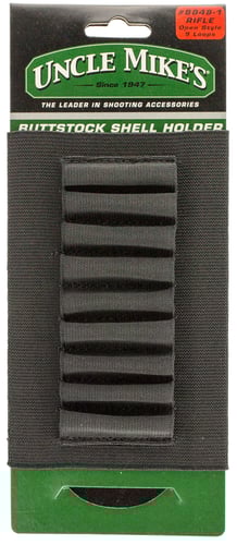 Uncle Mikes Plain Black Cartridge Rifle Buttstock | 043699884810