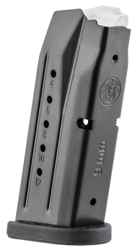 Smith  Wesson MP9 Compact Handgun Magazine Blued 9mm Luger 12/rd | 9x19mm NATO | 022188131833