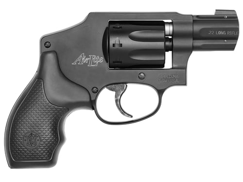 Smith  Wesson JFrame Model 43 C Handgun .22 LR 8rd Capacity 1.875 Barrel Black No Lock | .22 LR | 022188030433