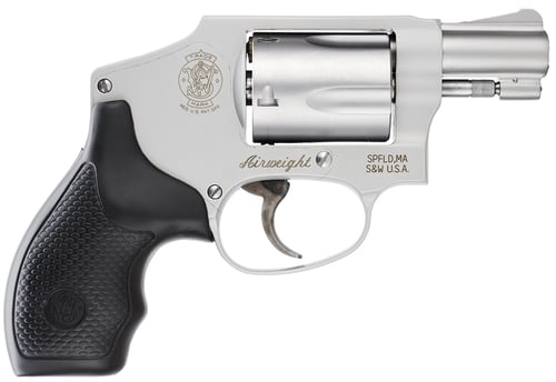 Smith  Wesson M642 Handgun .38 Special 5rd Capacity 2 Barrel Silver with Black Grip No Lock | .38 SPL | 022188038101