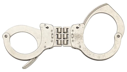 Smith  Wesson Universal Size Handcuff - Hinged Nickel | 022188501339