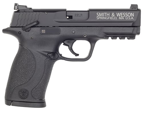 Smith  Wesson MP 22 Compact Handgun .22 LR 10rd Magazine 3.6 Barrel Black | .22 LR | 022188083903