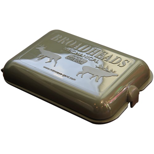 MTM Mechanical Broadhead Case Army Green | 026057851129