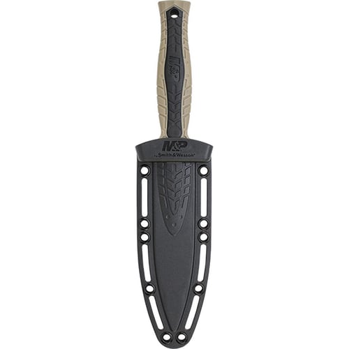 Smith  Wesson MP Full Tang Fixed Blade Boot Knife 4 3/5 Blade Sand Black | 028634709540
