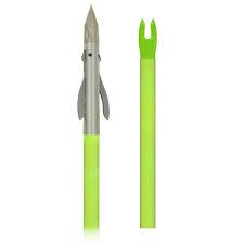 Muzzy Iron 2-Blade Fish Point w Chartreuse Arrow | 050301103405