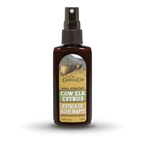 Carltons Calls Cow Elk Estrus Urine 2 oz Spray Bottle | 021291704002
