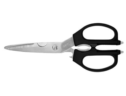 Kershaw Taskmaster Shears Shears w/built in nutcracker, jar opener, bone notch, lid lifter, two screw driver tips, stainless steel | 087171057514