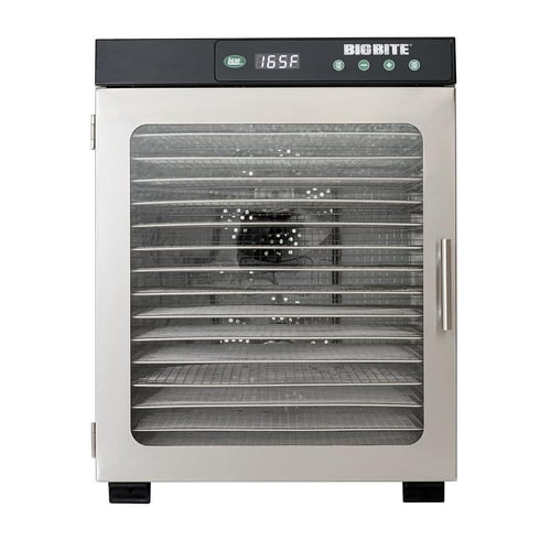 LEM BigBite 16-Tray Stainless Steel Dehydrator | 734494017328