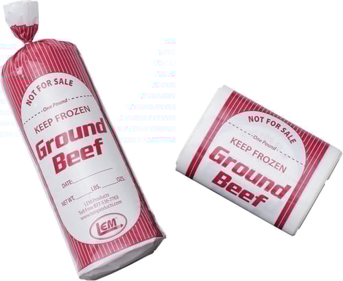 LEM Products 1 lb. Ground Beef Bags 25/ct | 734494000382