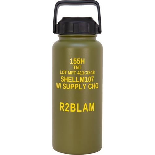 Mission First Tactical M107 155MM Howitzer Water Bottle 32 oz | 810099432251