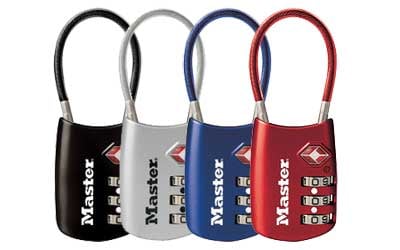 MASTERLOCK TSA PADLOCK COMBO SNGL | 071649054419