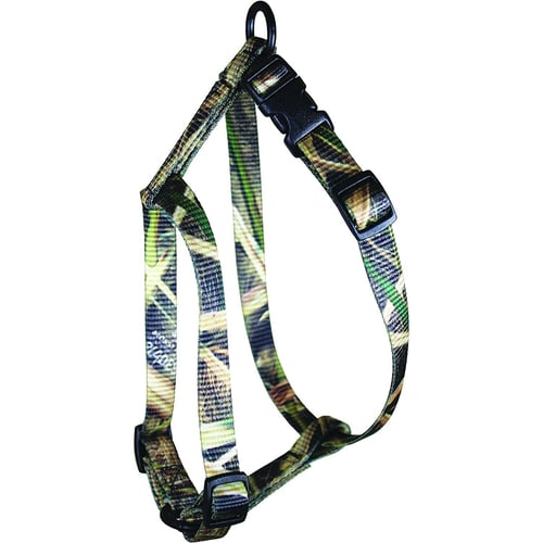 Omnipet Kwik Klip Adjustable Nylon Pet Harness 5/8 1 Ply Mossy Oak Duck Blind Camo Small | 024764774342