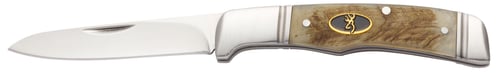 Browning Joint Venture Pocket Knife Jigged Sheep Horn - 3 Blade | 023614843337