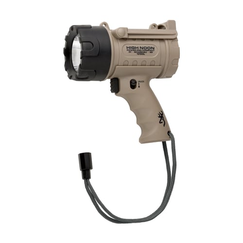 Browning High Noon Power Pro Compact Spotlight 1250 Max Lumens - Coyote Tan | 023614981244
