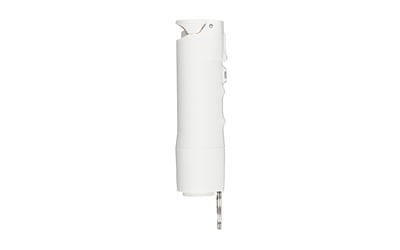 SABRE 2-IN-1 PEPPER SPRAY/ALARM WHT | 023063109886