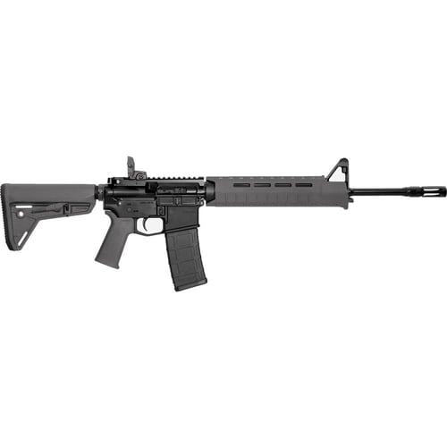 SW MP15 MOE SLMid MagpulSpec Series Rifle 5.56mm 30rd Magazine 16 Barrel Grey Magpul Furniture - USED | 022188872866